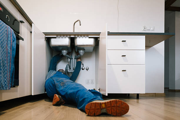 Professional Drain Cleaning technician working in Tiger, GA